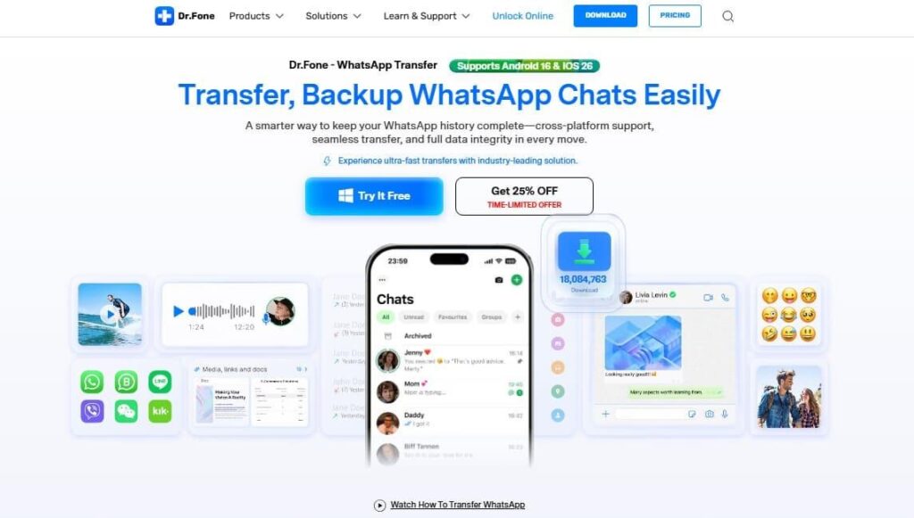 drfone whatsapp transfer